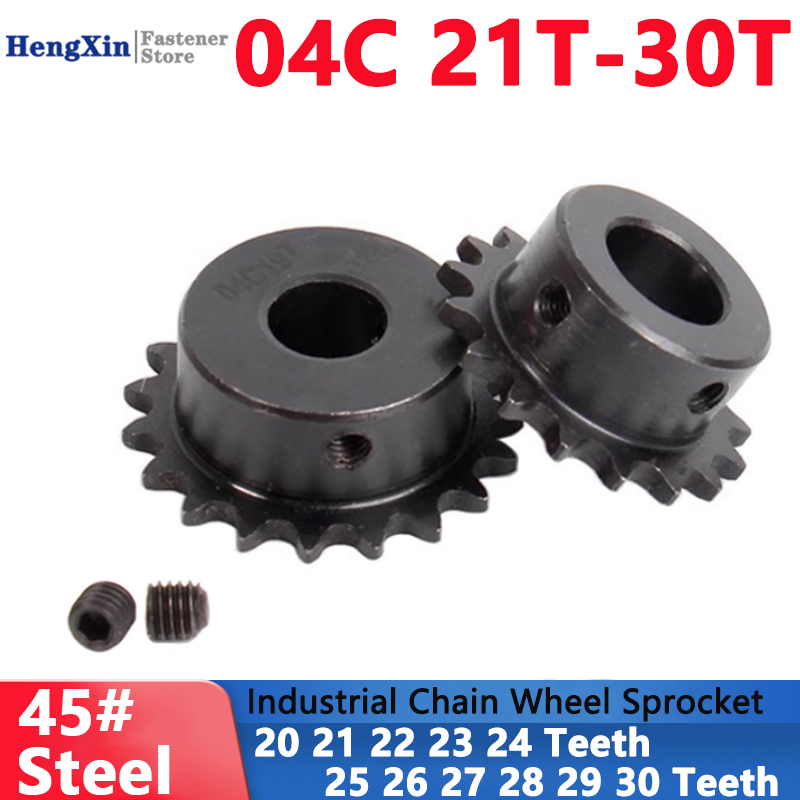 Chain Sprocket Set - 1 adet 21T-30T 04C Endüstriyel Zincir