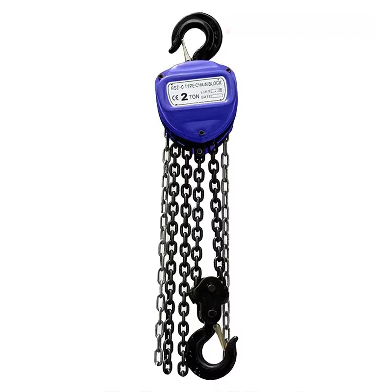 Steel Chain - Çelik Manuel Zincirli Vinç Takımı Blok