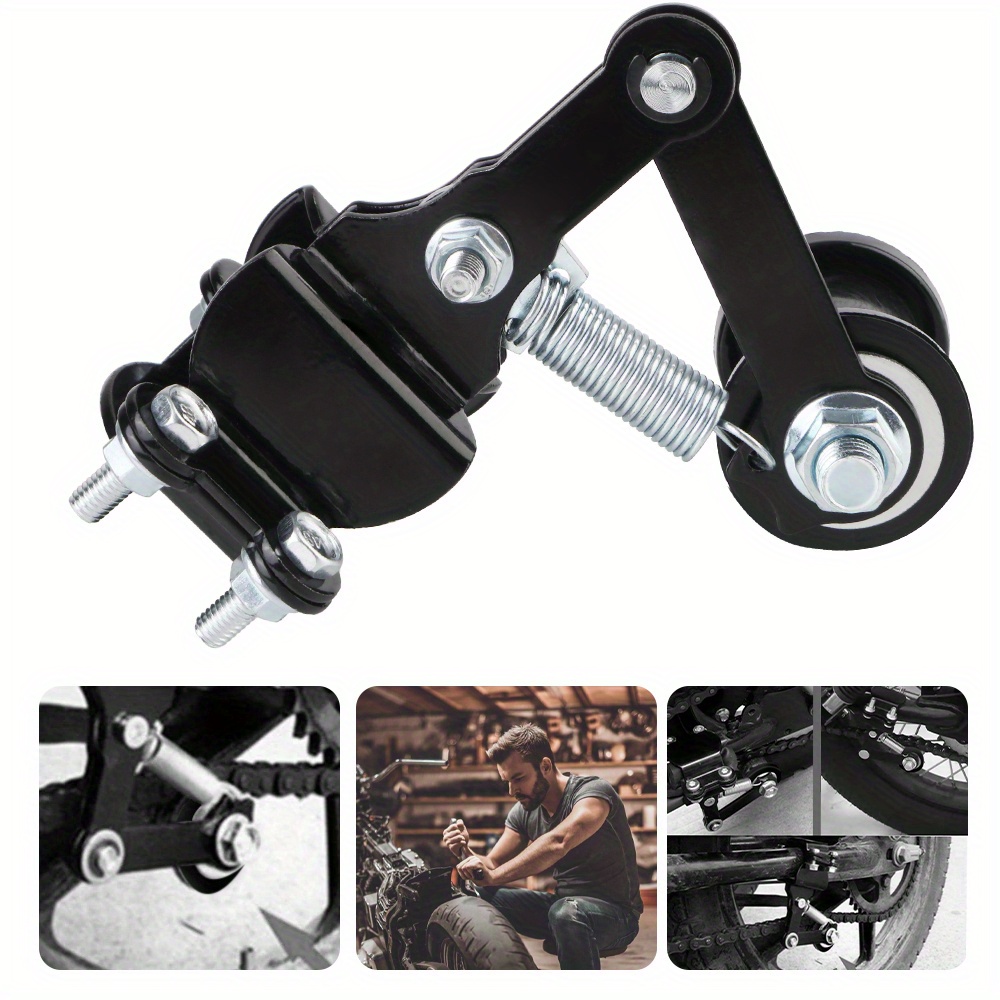 Roller Chain - Motosiklet için Ayarlanabilir Zincir Gergi Aparatı,