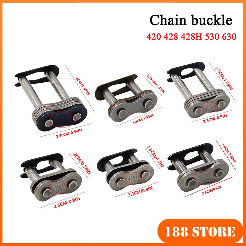 530 Chain - 10 adet motosiklet zincir kartı 420