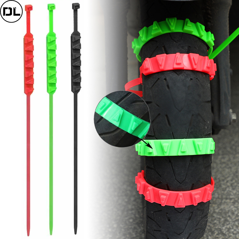 Motorcycle Chain - 3/5 adet Anti-Skid Kar Zincirleri Motosikletler
