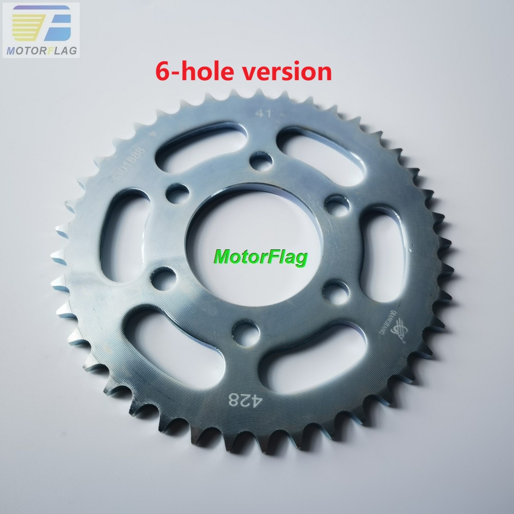 428 Chain - Arka Zincir Dişlisi 428-41T (Yeni Tip,