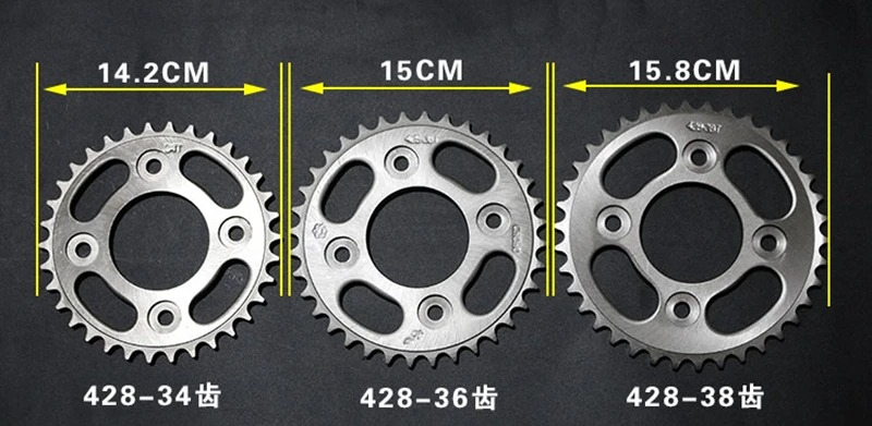 Motosiklet dişli 428-32T/34T/3 - 428 Chain incelemesi ve fiyatı
