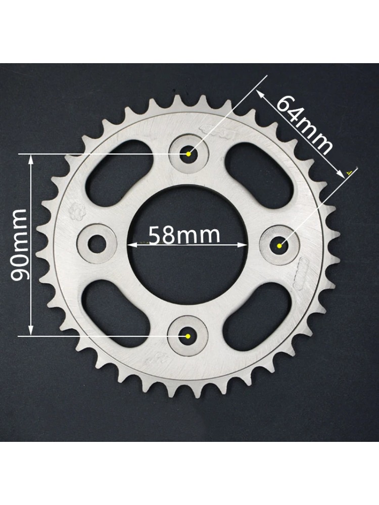 Motosiklet dişli 428-32T/34T/3 - 428 Chain incelemesi ve fiyatı