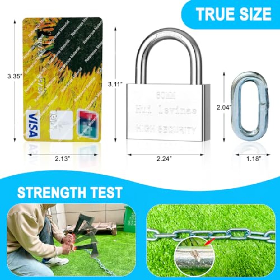 Ağır Hizmet Tipi 39 İnç 8mm Ga - Bicycle Chain incelemesi ve fiyatı