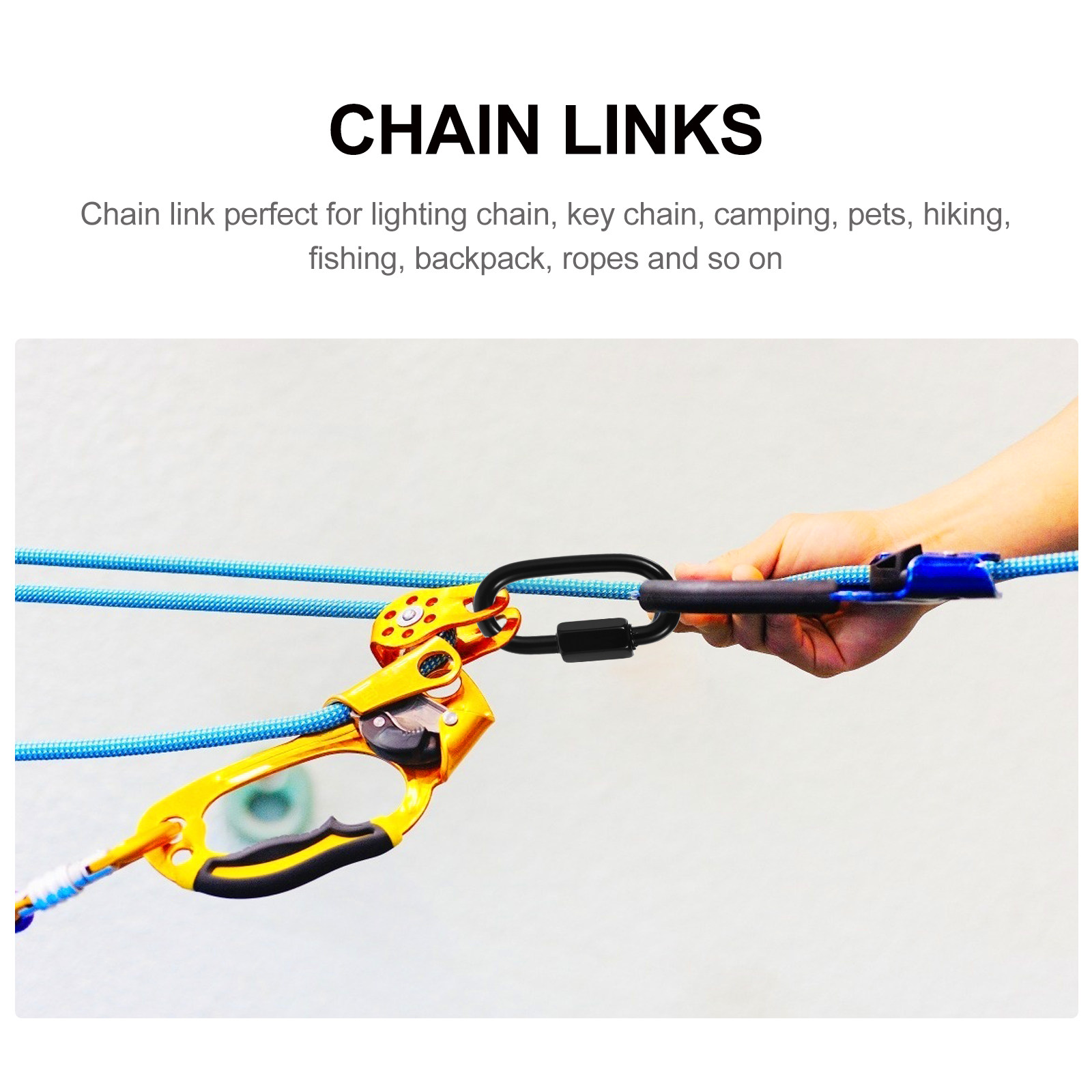 8 Adet Hızlı Bağlantı Elemanı, - Steel Chain incelemesi ve fiyatı