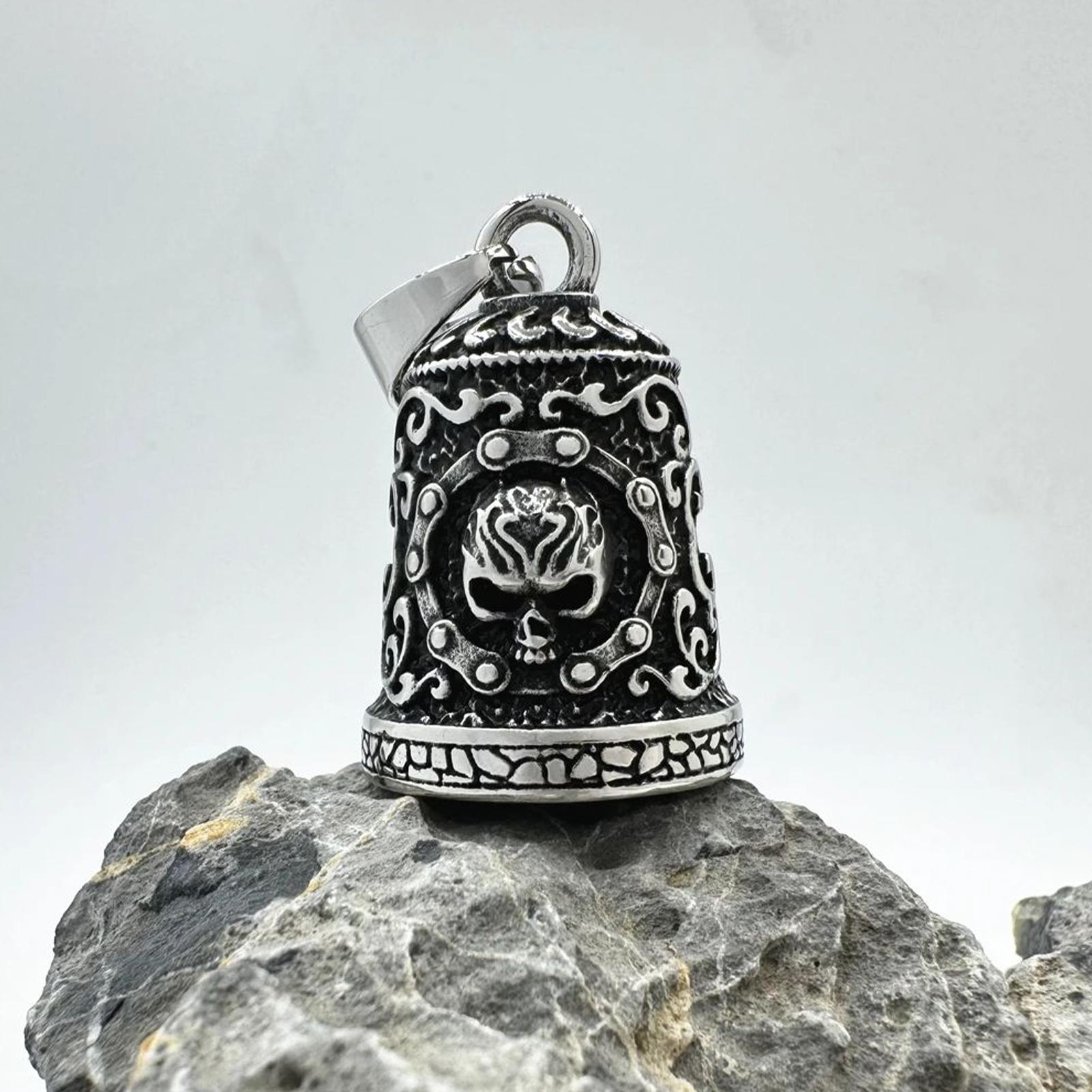 Kafatası çanı Charm motosiklet - Motorcycle Chain incelemesi ve fiyatı