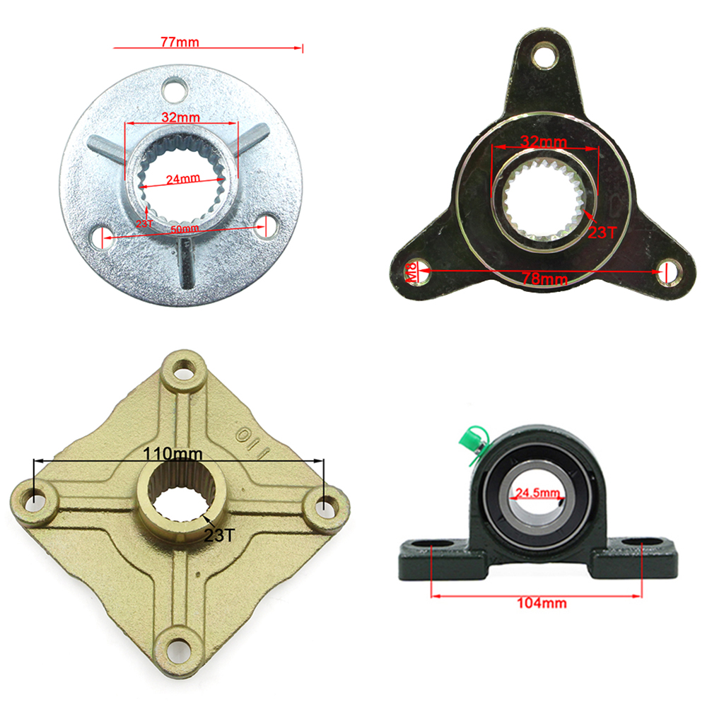 Go Kart 740mm Arka Aks Komple  - 428 Chain incelemesi ve fiyatı