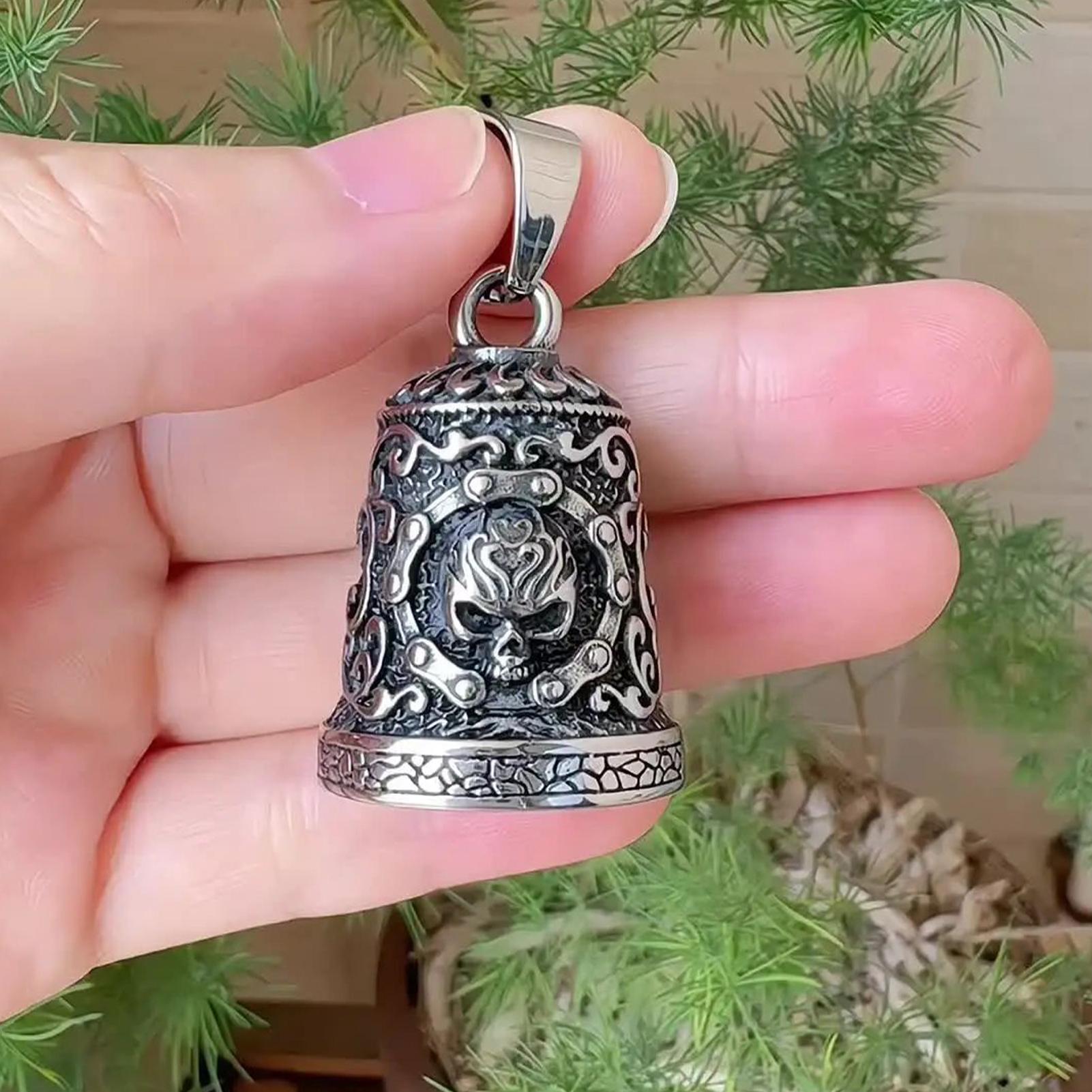 Kafatası çanı Charm motosiklet - Motorcycle Chain incelemesi ve fiyatı
