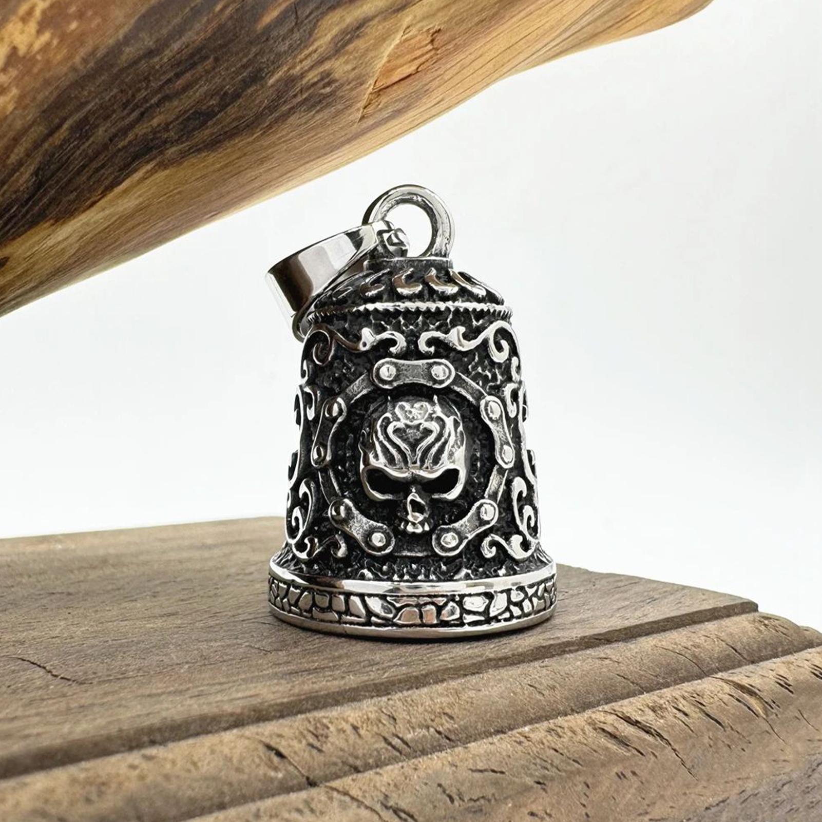 Kafatası çanı Charm motosiklet - Motorcycle Chain incelemesi ve fiyatı
